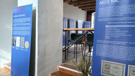 Putovní výstava: Národní banka Československá - první nezávislý strážce československé měny