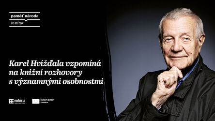 Karel Hvížďala vzpomíná na knižní rozhovory s významnými osobnostmi / beseda 