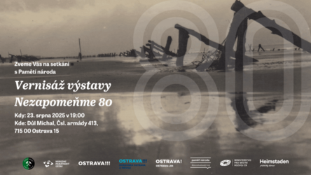 Vernisáž výstavy Nezapomeňme 80