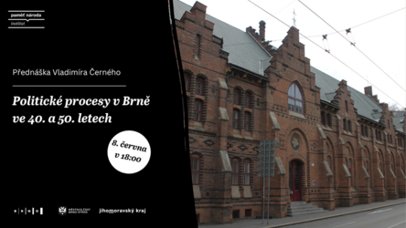 Politické procesy v Brně ve 40. a 50. letech | přednáška Vladimíra Černého